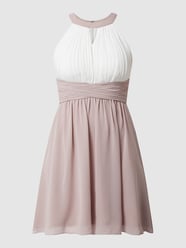 Cocktailkleid aus Chiffon von Jake*s Cocktail Pink - 23