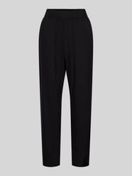 Loose Fit Hose mit elastischem Bund von Tom Tailor Schwarz - 25