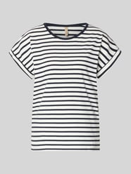 T-Shirt mit Rundhalsausschnitt Modell 'RINA' von Soyaconcept - 38