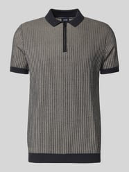 Slim Fit Poloshirt in Strick-Optik Modell 'Simeono' von JOOP! Collection - 42