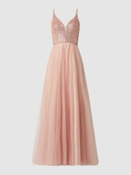 Abendkleid aus Tüll mit Pailletten von Swing Pink - 25