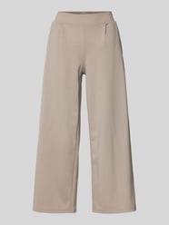 Wide Leg Stoffhose mit Bundfalten Modell 'Kate' von ICHI Beige - 6