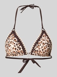 Bikini-bovendeel met vetersluiting model 'BLUCO SAVARI' van Banana Moon Beige - 40