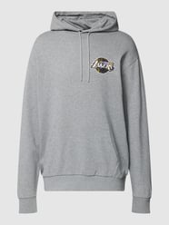 Oversized hoodie met logoprint, model 'INFILL TEAM LOGO' van New Era Grijs - 6