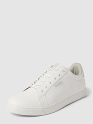 Sneaker mit Label-Details Modell 'TRENT BRIGHT WHITE 19' von Jack & Jones Weiß - 35