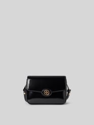 Handtasche mit Label-Detail von Tory Burch Schwarz - 8