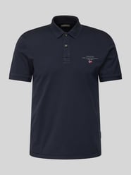 Regular Fit Poloshirt mit Label-Stitching Modell 'elbas' von Napapijri - 18