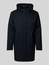 Lange winterjas met afdekstrook van Roy Robson - 29