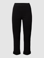 Comfortbroek met stretch, model 'Waterford' van STEHMANN Grijs / zwart - 35