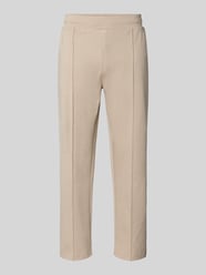 Relaxed fit Sweatpants van Katoenmix Model 'SE_TWIST' van BOSS Orange Beige - 42