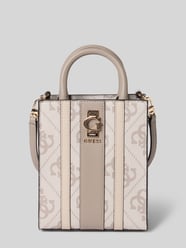 Umhängetasche mit Label-Applikation Modell 'ERENIA MINI TOTE' von Guess Beige - 13