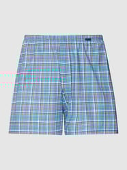 Boxershorts mit Karomuster von Calida Blau - 36