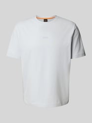 Regular fit T-shirt van katoenmix van BOSS Orange - 22