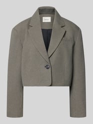 Cropped Blazer mit Umlegekragen Modell 'Casia' von Gestuz - 1