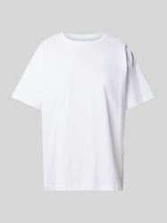 Boxy Fit T-Shirt mit Rundhalsausschnitt von Review Weiß - 28