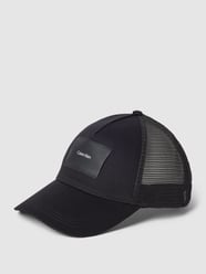 Cap mit Mesh-Details Modell 'CK PATCH TRUCKER' von CK Calvin Klein Schwarz - 37