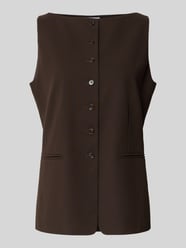 Mouwloos vest met knoopsluiting - curated by Anouk Yve van Style Icon Collection - 10