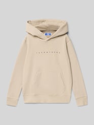 Bluza z kapturem z Detal z logo Model 'ESTAR' od JACK & JONES - 6