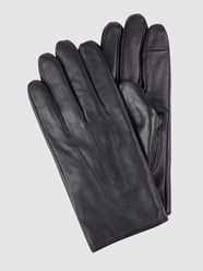 Touchscreen-Handschuhe aus Leder Modell 'Birdsville' von Barts Schwarz - 3