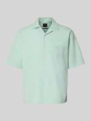 Koszula casualowa o kroju relaxed fit z wykończeniem seersucker model 'LAPISY_M' od BOSS Orange - 19
