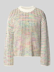 Strickpullover mit Rundhalsausschnitt Modell 'ANILA' von ICHI - 42