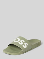 Sandalette mit Label-Detail Modell 'Aryeh' von BOSS - 39