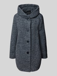 Regular fit lange jas met scheerwol van Fuchs Schmitt - 17