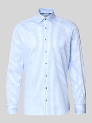 Slim Fit Businesshemd aus Baumwoll-Mix mit Haifischkragen von OLYMP Level 5 - 25