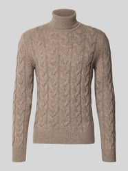 Gebreide coltrui van GRAN SASSO Beige - 10