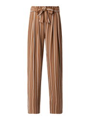 Marlenehose mit Taillengürtel Modell 'Fantastic'  von Vila Braun - 31