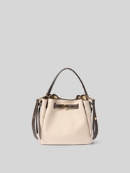 Bucket Bag mit Logo-Detail Modell 'Romy' von Tory Burch Beige - 16