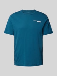 Regular Style T-Shirt mit Label-Print von Tom Tailor Grün - 32
