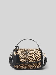 Crossbody tas van echt rundleer model 'Audrey' van GUESS - 21