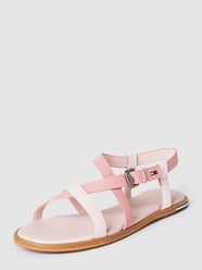 Sandalen met merkstitching van Tommy Jeans Roze - 21
