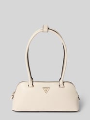 Handtasche mit Label-Applikation Modell 'DARYNA' von Guess Beige - 6