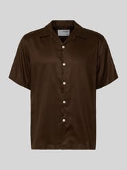 Regular fit vrijetijdsoverhemd van een mix van lyocell en linnen, model 'REGNOA' van SELECTED HOMME - 8