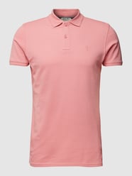 Poloshirt met korte knoopsluiting, model 'justin' van Shiwi Oranje - 29