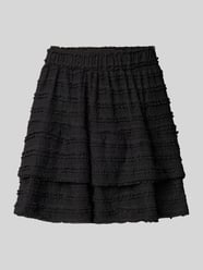 Spódnica mini rozkloszowana z falbanami model ‘GAYLE’ od ONLY - 32