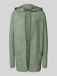 Kurtka z dzianiny o kroju regular fit z kapturem model ‘DOFFY’ od Vero Moda - 42