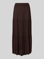 Rozkloszowana spódnica maxi z czystej wiskozy model 'MIKKA' od ONLY - 2