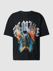 T-Shirt mit Motiv-Print Modell 'FIREFLY' von Jack & Jones Schwarz - 35