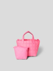 Tote Bag mit Steppnähten von Vee Collective Pink - 35