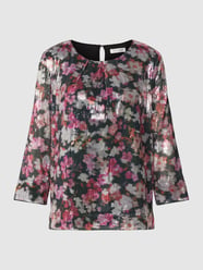 Blouse met all-over bloemenprint van Christian Berg Woman - 17