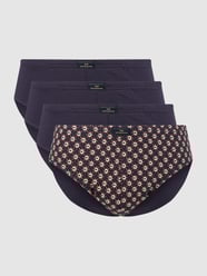 Slip im 4er-Pack  von Götzburg Wäsche Blau / Türkis - 24