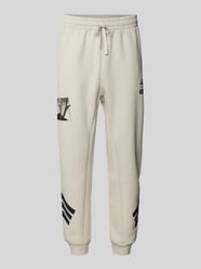 Sweatpants mit elastischem Bund von ADIDAS SPORTSWEAR Beige - 2