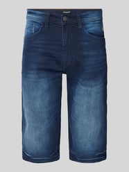 Slim Fit Jeansshorts im 5-Pocket-Design von Blend Blau - 21