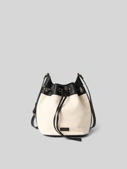 Bucket Bag mit Logo-Patch von Anine Bing Beige - 10