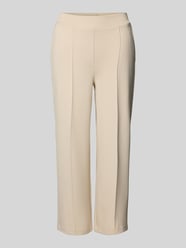 Stoffen broek met elastische band van Smith and Soul Beige - 19