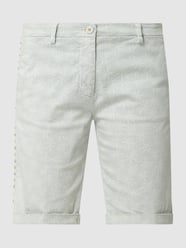 Bermudas mit Nieten Modell 'New York' von Mason's Blau - 34