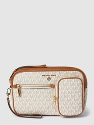 Kosmetiktasche mit Allover-Logo von MICHAEL Michael Kors Weiß - 43